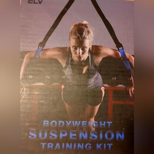 Bodyweight suspension training kit